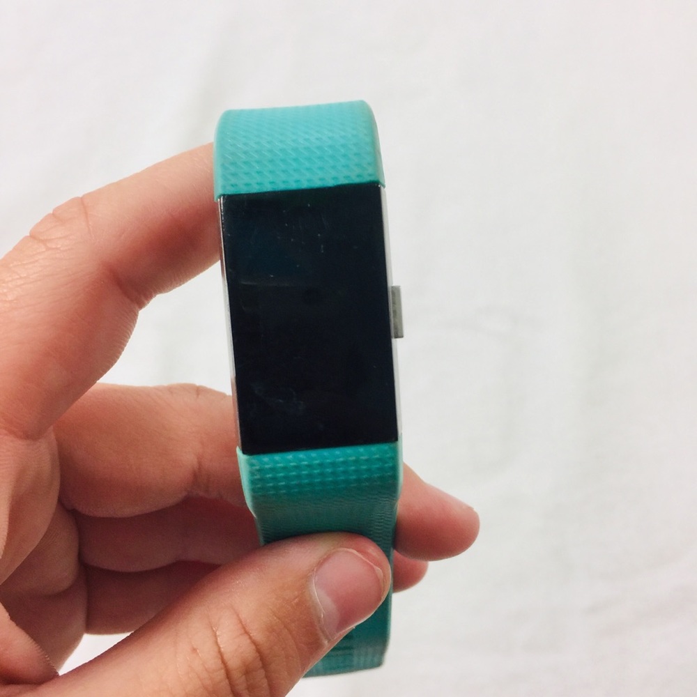 Fitbit Charge 2 and charger.